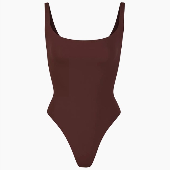 NWT SKIMS Cocoa Bodysuit L - Picture 4 of 6